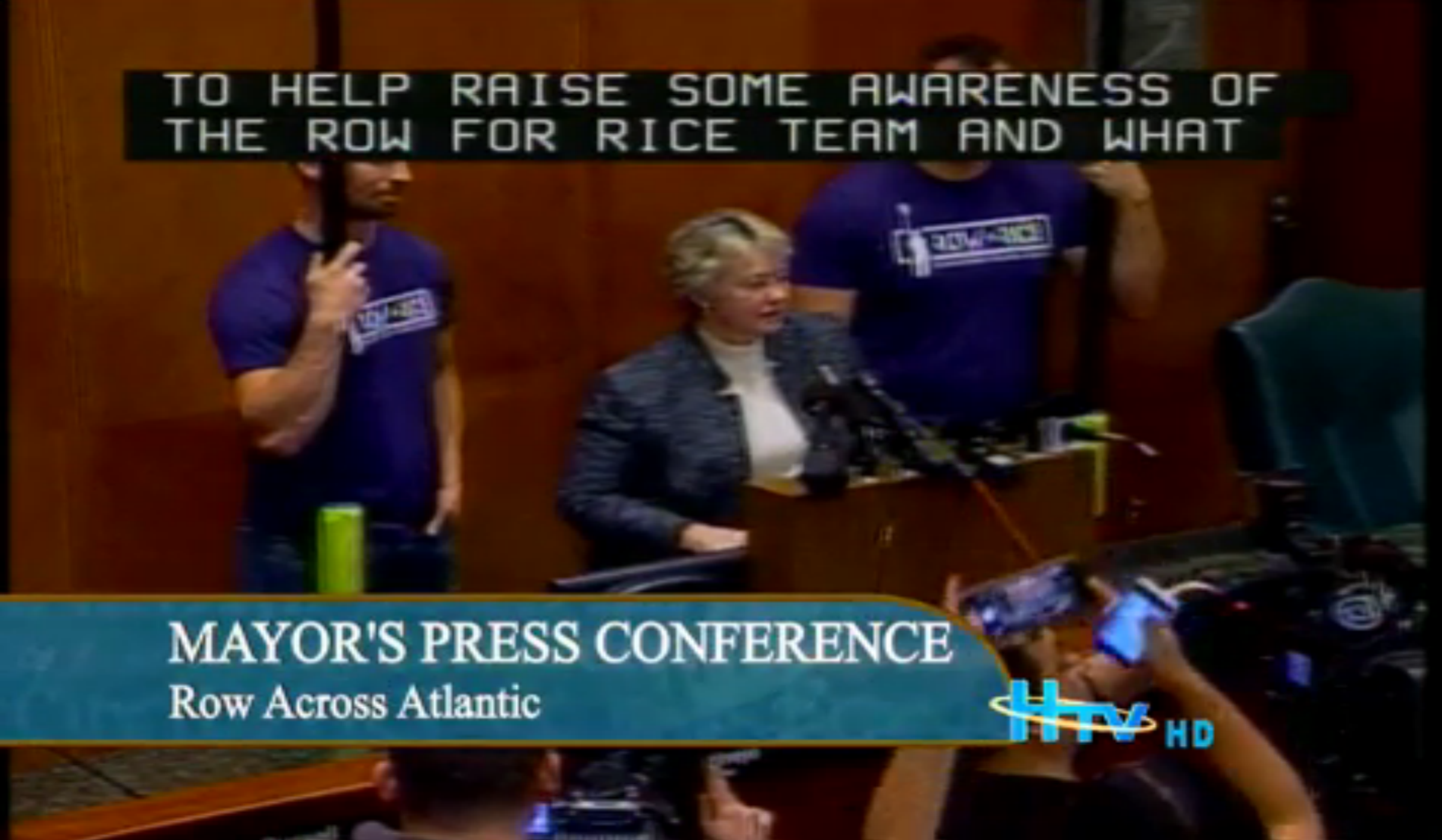 HTV Houston TV - "Mayor's Press Conference"