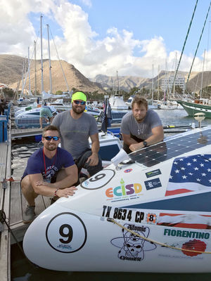Odessa American - "ECISD students, educators learn about Texas crew in 2016 Talisker Whisky Atlantic Challenge"