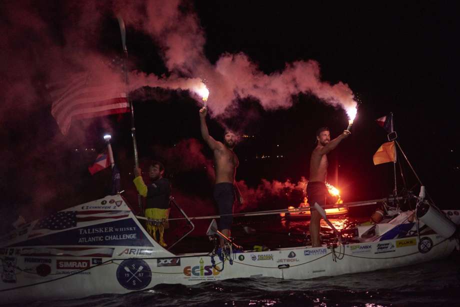 Beaumont Enterprise - "First Texas rowboat crew to complete 3,000-mile Atlantic race crosses finish line"