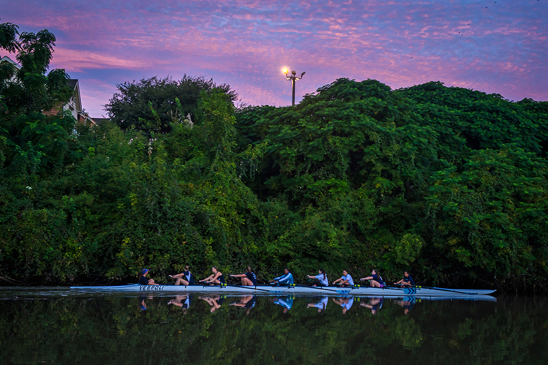 Rice University News & Media - "Rice Crew moves to Buffalo Bayou"